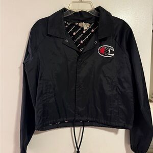 Champion Women's Black Varsity Jacket